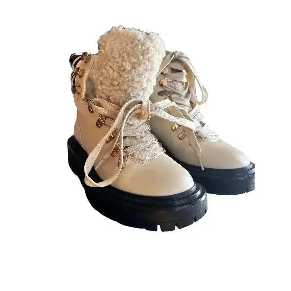 Circus by Sam Edelman flora shearling hiker boots size 5